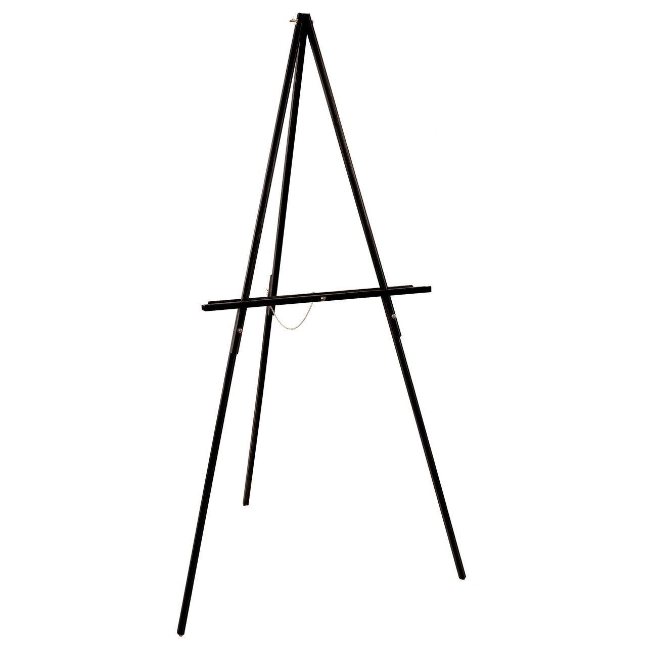 64" Black Wooden Easel Stand - Adjustable A-Frame Tripod for Painting, Drawing, Photos & Signs - Lightweight Easels, Wood Easel Stand for Sign Wedding Display 40" Canvas Capacity